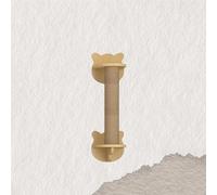 ZSXZCBDQ Tonneau Griffoir Chat, Arbre À Chat Mural avec Étagères, Perchoirs, Pont, Griffoir et Meubles d'intérieur en Bois pour Chatons.(65x20cm)