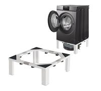 Zsytbyyds Support universel réglable pour machine à laver et sèche-linge - Hauteur : 30,5 cm - Blanc