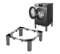 Zsytbyyds Support universel réglable pour machine à laver et sèche-linge - Hauteur : 30,5 cm - Gris