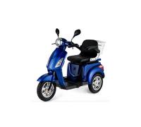 ZT15 VELECO scooter électrique Roues Senior Handicapé 900W bleu pneus pleins increvables
