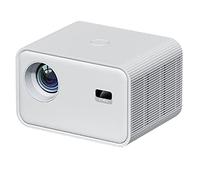 ZTBGY Mini projecteur avec WiFi, voix intelligente AI, 200 lm 1080p HD, projecteur vidéo portable compatible avec TV Stick, PC, téléphone Android iOS