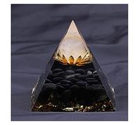 ZTBH Pyramide de Cristal Pyramide de l'obsidienne, générateur d'énergie cristalline Naturelle Cristaux de guérison