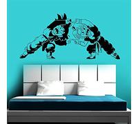 ZTcool Autocollant Mural en Vinyle Dragon B-All Japonais, Autocollant Mural pour fenêtre de Voiture Goku, décoration Murale de Dessin animé pour Chambre d'adolescent et d'enfant 38x82 cm