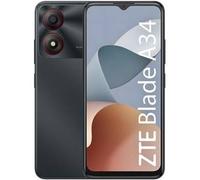 Smartphone - ZTE - Blade A34 - 4 Go RAM - 64 Go Stockage - Double SIM - 4G Gris