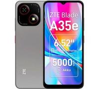 ZTE Blade A35e - 4G smartphone - double SIM - RAM 2 Go / Mémoire interne 64 Go - microSD slot - 6.52" - 1280 x 576 pixels - rear camera 8 MP - front camera 5 MP - gris argenté Gris argenté