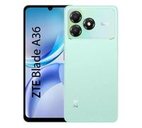 ZTE Smartphone Blade A36 - 4 Go RAM/64 Go, 4G, écran 6,75" , Dual SIM - Aqua Vert