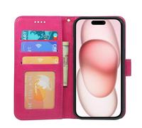 (ZTE Blade A54, bright red) Magnetic leather case for ZTE Blade A56 Pro mobile phone case calfskin photo frame flip cover A35E