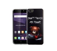 ZTE Blade A6 Lite Coque De Protection Ours Avec Tronçonneuse Cover Bumper Étuis