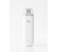 ZTE F30N Pro 4G LTE Mobile Wi-Fi 6 Clé USB (blanc) - CAT4 jusqu'à 150 Mbit/s, double interface USB-A et USB-C, routeur Wi-Fi mobile Plug & Play, prend en charge jusqu'à 16 appareils