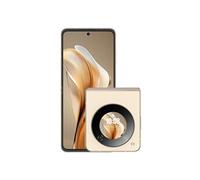 Zte Flip Smartphone 5g 6.9 "120Hz affichage Snapdragon 7 Gen 1 33W charge rapide 50Mp caméra Myos 13 téléphone pliable, doré,12/512go