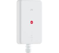 ZTE G5 MAX WiFi 5G-A Routeur extérieur double bande WiFi 7 Blanc | Jusqu'à 3,09 Gbit/s, antenne 13 dBi, antenne AI 5.0, 4 × 4 MIMO, 2,5 G PoE, EasyMesh, IP65