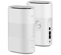 ZTE MC801A HyperBox 5G WiFi Router Unlocked - WWAN - 2-Port-Switch - 802.11a/b/g/n/AC/AX - Dual-Band - débloqué - Blanc