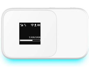 ZTE MF986D Point d'accès Wi-Fi 4G mobile 866 MBit/s blanc