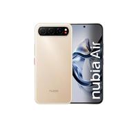 ZTE Nubia Air 8+256GB DS - Smartphone 5G Ultra-Fin Android 15, Écran AMOLED 6,78″ 1.5K 120 Hz, 8Go RAM+256Go, Triple Caméra, Batterie 5000 mAh, IP68/IP69K - Titanium Desert