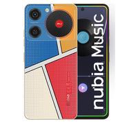 ZTE Nubia Music - Pop Art 6.6" Double SIM Android 14 USB Type-C 4 Go 128 Go 5000 mAh Multicolore