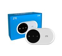 ZTE U10, Wi-FI 6/4G LTE Mobile Wi-FI, Point d'accès Portable débloqué à Faible coût, se connecte à 32 appareils, Batterie 2000 mAh, antenne intégrée pour des Vitesses améliorées,