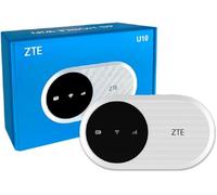 ZTE U10, Wi-FI 6/4G LTE Mobile Wi-FI, Point d'accès Portable débloqué à Faible coût, se connecte à 32 appareils, Batterie 2000 mAh, antenne intégrée pour des Vitesses améliorées,