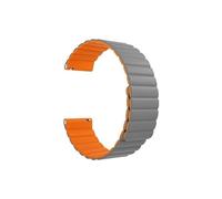ZTE Watch GT Bracelet magnétique à boucle bicolore KRD52 22 mm | Couleur: Gris Gris