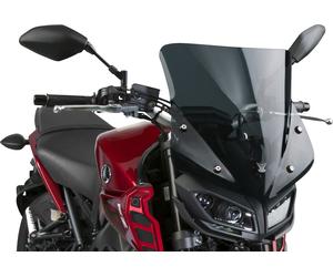 ZTechnik V-Stream Pare-Brise MT-09 17- TEINTÉ, 38X37CM