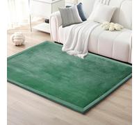 Zteiuqx Tapis D'éveil pour Bébé, Grand Tapis en Velours Corail Antidérapant, Tapis de Yoga Tatami, 2cm d'épaisseur, Tapis pour Salon, Chambre à Coucher 100x120cm/39.37x47.24inch