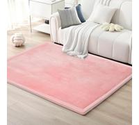 Zteiuqx Tapis D'éveil pour Bébé, Grand Tapis en Velours Corail Antidérapant, Tapis de Yoga Tatami, 2cm d'épaisseur, Tapis pour Salon, Chambre à Coucher 80x120cm/31.5x47.24inch