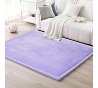 Zteiuqx Tapis D'éveil pour Bébé, Grand Tapis en Velours Corail Antidérapant, Tapis de Yoga Tatami, 2cm d'épaisseur, Tapis pour Salon, Chambre à Coucher 50x180cm/19.69x70.87inch