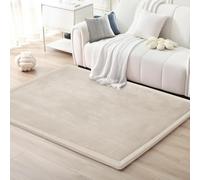 Zteiuqx Tapis D'éveil pour Bébé, Grand Tapis en Velours Corail Antidérapant, Tapis de Yoga Tatami, 2cm d'épaisseur, Tapis pour Salon, Chambre à Coucher 90x180cm/35.43x70.87inch