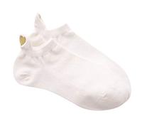 ZTFYKLIN Casual Fashion Sock Cotton Heart Short Women sport Socks irrégulier Socks Chaussettes Antidérapantes Homme Hiver (White, One Size)