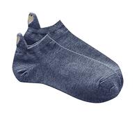 ZTFYKLIN Casual Fashion Sock Cotton Heart Short Women sport Socks irrégulier Socks Chaussettes Antidérapantes Homme Hiver (Blue, One Size)