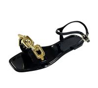 ZTFYKLIN Sandales Femme Été Boucle Chaussures Plat Toe Ouvert Casual Femmes Pour Compensées Larges Sandale De Randonnée Confort Marche Talon Dorees Compensee Eté Ete Semelles Espadrilles Basket