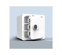 ZTHYSHOZ Le Coffre - Fort Coffre-Fort Invisible for la Maison, Petit Coffre-Fort de Chevet 45cm, Code fichier Bureau, antivol Tout en Acier(Blanc,Password)