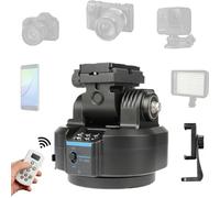 ZTIANFOTO Stabilisateur Vidéo Télécommandé Pivotant et Inclinable Charge Max 2 kg Rotation 360° pour Appareils Photo et Smartphone