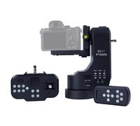 ZTIANFOTO ZIFON PT-5000 Stabilisateur vidéo télécommandé, charge maximale 5 kg, rotation en continu à 360 ° pour appareils photo sans miroir, enregistrement vidéo téléphonique.