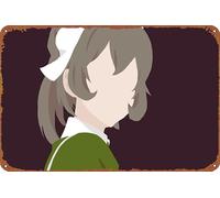 ZTLLFV Plaque en métal minimaliste avec inscription « Is It Wrong To Try To Pick Up Girls In A Dungeon? Syr Flova Danmachi » - Décoration murale pour garage - Affiche de cinéma - 20,3 x 30,5 cm