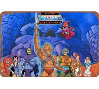 ZTLLFV Poster en métal vintage avec inscription « He-Man and the Masters of the Universe » - Pour bar, salle de bain, cuisine, jardin, club, cadeau 30,5 x 20,3 cm