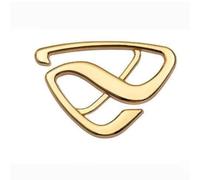 ZTLQ 3D Métal Autocollant de Voiture Logo pour Mazda CX-60, Emblème Chrome Auto-adhésifs Stickers Badge Décalcomanies Accessoire,Gold1