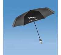 ZTLQ Parapluies pliants de Voiture pour Jaguar C-X16 E-Pace F-Pace F-Type I-Pace S-Type,Parapluie de Voyage Compact avec Logo Parapluie Solaire Portable aux UV imperméable au Vent,Black