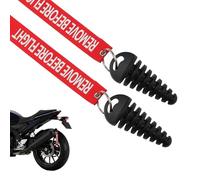 Ztolbriy Bouchon Echappement Moto Cross - Lot de 2 Cache Silencieux d'Échappement Moto, Bouchon de Lavage Universel en Caoutchouc 15-38 mm pour Moto, Scooter, Moteurs 2 Temps