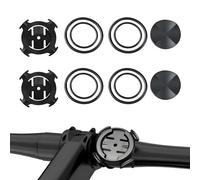 Ztolbriy Lot de 2 Supports de Vélo Avant pour Garmin GPS - Compatible Edge 200/500/510/520/800/810/1000, iGPSPORT iGS50/iGS618, Blackbird BB10/BB10S, XOSS Petit G/G+