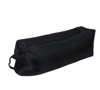 ZTOONE Canapé Paresseux Gonflable de Chaise Longue de canapé-lit d'air de canapé avec Le Sac de Transport, Flotteur de Piscine de Matelas Gonflable pour la Natation(Noir