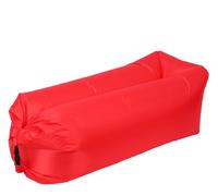 ZTOONE Canapé Paresseux Gonflable de Chaise Longue de canapé-lit d'air de canapé avec Le Sac de Transport, Flotteur de Piscine de Matelas Gonflable pour la Natation(Rouge