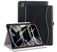 ZtotopCase Étui pour iPad Pro 12,9" 4ème génération - en Cuir de qualité supérieure avec Fonction Veille/réveil Automatique - Noir