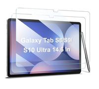 ZtotopCases 2 Pièces Protection d'écran pour Samsung Galaxy Tab S10/S9/S8 Ultra 14,6 Pouces 2024/2023/2022, Verre trempé de Haute Définition pour Galaxy Tab S10 Ultra 2024/S9 Ultra 2023/S8 Ultra 2022