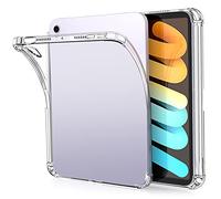 ZtotopCases Coque Transparente pour iPad Mini 6 2021 avec Porte-Crayon, Ultra Fine et Transparente en TPU Souple pour iPad Mini 6ème génération 8,3 Pouces, Transparente