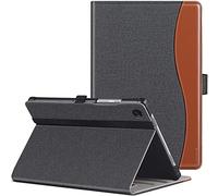 ZtotopCases pour Coque Tablette Samsung Tab A8 2022(SM-X200/SM-X205), Coque Folio en Cuir PU de Qualité Supérieure, Smart Cover with Wake/Sleep Automatique pour Samsung Tab A8 10.5 Pouces - Noir Denim