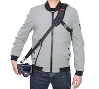ztowoto Sangle de l'appareil photo Bandoulière réglable et confortable avec attache de sécurité et chiffon de nettoyage pour objectif pour appareil photo reflex numérique SLR