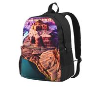 ZTPOWQA Beauty Grand Canyon Sac à dos pour adulte résistant à l'eau et léger
