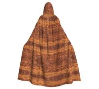 ZTPOWQA Cape à capuche avec imprimé mur de briques industrielles 185 pour Halloween, cosplay