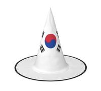 ZTPOWQA Chapeau de saison unisexe avec drapeau de la République de Corée - Accessoire de fête de carnaval - Costume de cosplay à thème festif