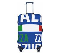 ZTPOWQA Come On, Blue Jackets Print Universal Extensible Valise Cover Bagages Accessoire de Voyage Valise Sleeve, Noir , S, Bagage à main